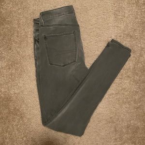 American Eagle Gray Jeggings